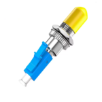 Adaptador híbrido LC/UPC (Macho) – ST/UPC (Hembra)
