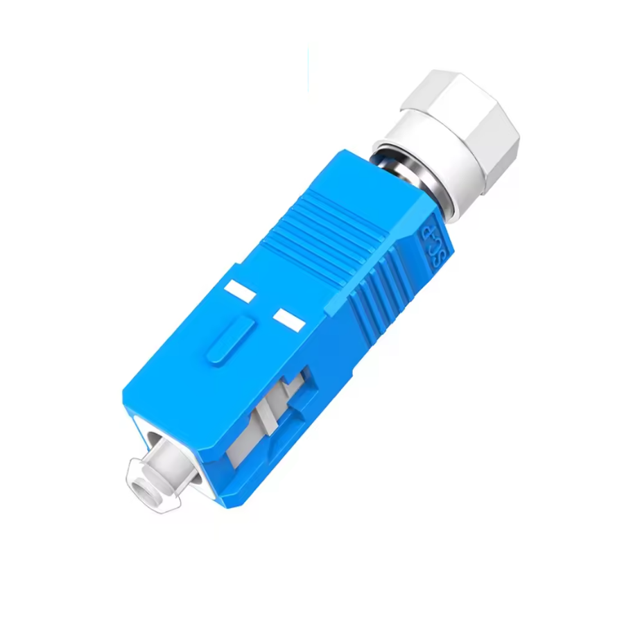 Adaptador híbrido SCUPC (Macho) – FCUPC (Hembra) Adaptador híbrido SC/UPC (Macho) – FC/UPC (Hembra) - Imagen 1