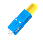 Adaptador híbrido SC/UPC (Macho) – ST/UPC (Hembra)