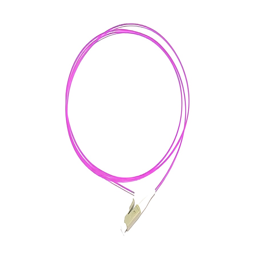 Pigtail LC-UPC, MM, 50-125, 0,9mm, OM4 fiber Pigtail LC/UPC MM OM4 50/125 1.5MT - Imagen 1